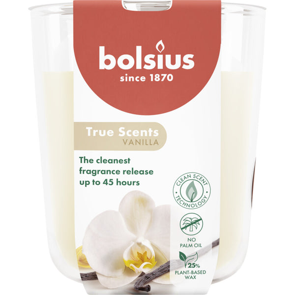 Bolsius True scents geurglas vanilla