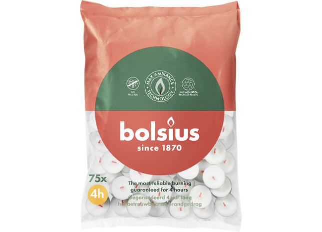 Bolsius Theelicht 4 uurs