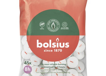 Bolsius Theelicht 8 uurs