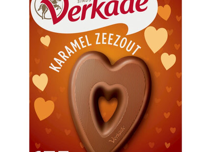 Verkade Hart van chocolade karamel zeezout