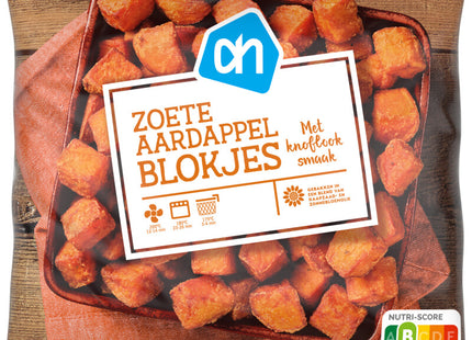 Zoete aardappelblokjes