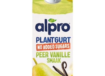 Alpro Plantgurt no added sugars peer vanille