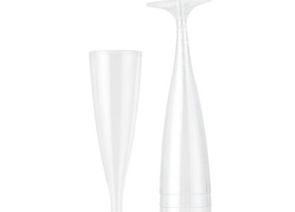 Champagne glass plastic