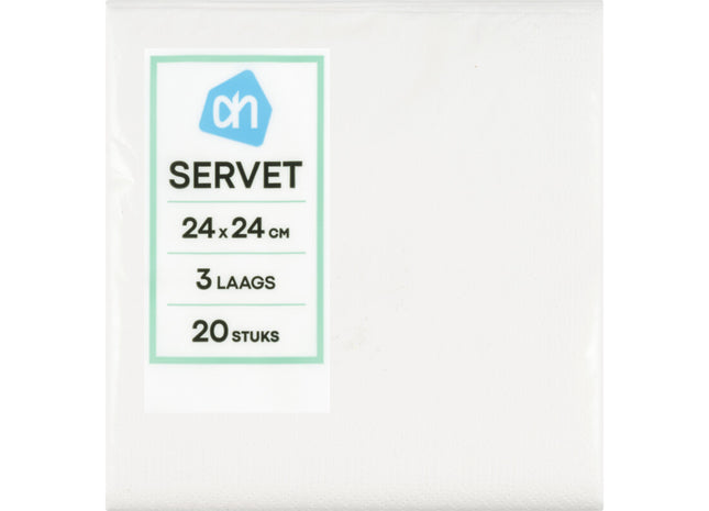 Servetten wit 3-laags