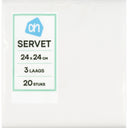 Servetten wit 3-laags