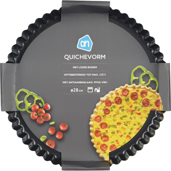 Quichevorm met losse bodem 28 cm
