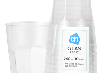 Glas facet 240 ml