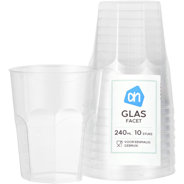 Glas facet 240 ml