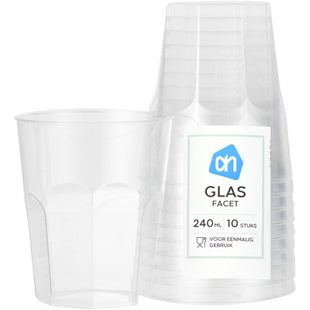 Glas facet 240 ml