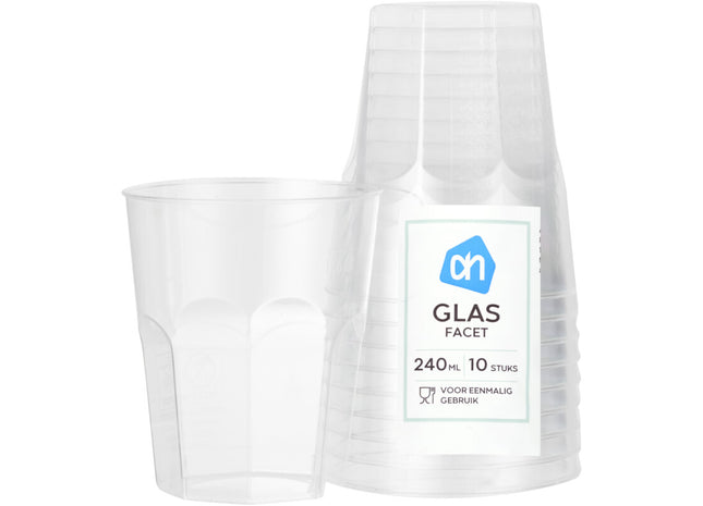 Glas facet 240 ml