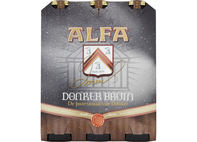 Alfa Oud bruin 6-pack