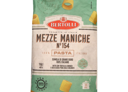 Bertolli Pasta mezze maniche no 154
