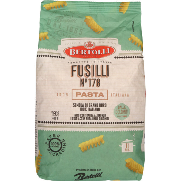 Bertolli Pasta fusilli no 178