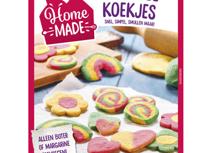 Selbstgemachte Mischung für bunte Kekse