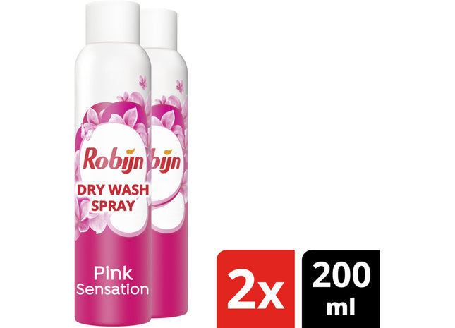 Robijn Dry wash spray pink sensation