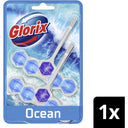 Glorix Power5 ocean double pack toilet block 2-pack