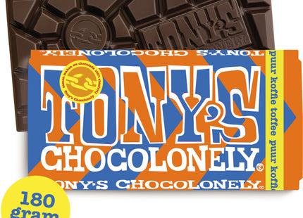 Tony's Chocolonely Reep puur koffie toffee  Dutchshopper