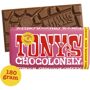 Tony's Chocolonely Bar Milch-Karamell-Keks
