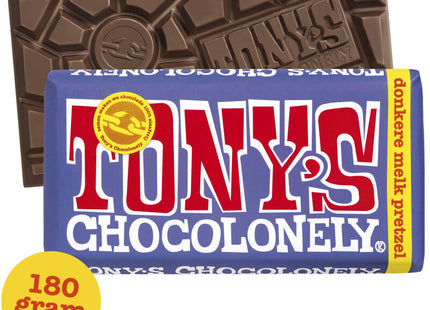 Tony's Chocolonely Bar dark milk pretzel