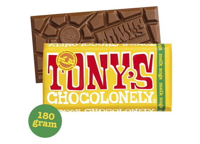 Tony's Chocolonely Reep melk noga