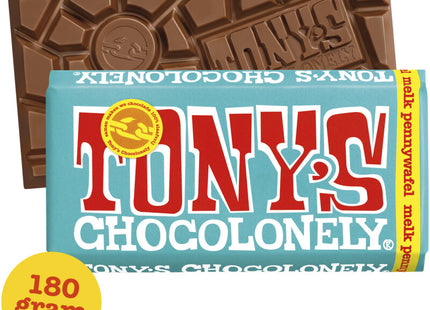 Tony's Chocolonely Bar milk penny waffle