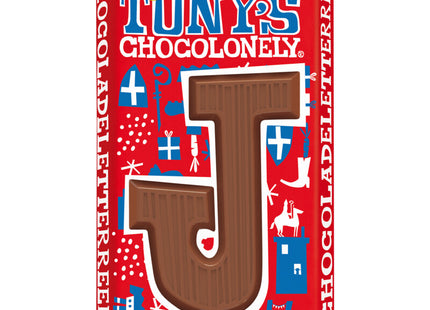 Tony's Chocolonely Melkchocolade letterreep J