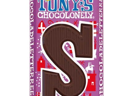 Tony's Chocolonely Pure chocolade letterreep pepernoot S