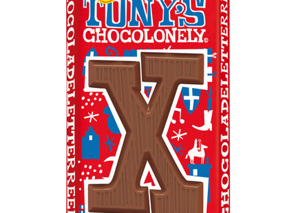 Tony's Chocolonely Melkchocolade letterreep X