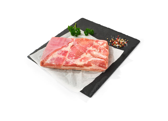 Vakslager varkensbuikspek