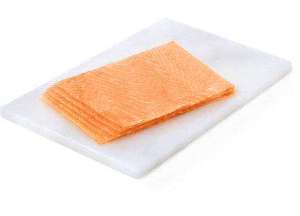 Sandwich salmon slices