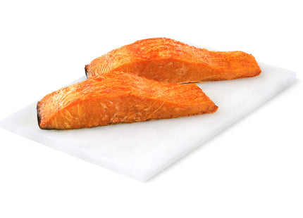 Hot smoked salmon fillet