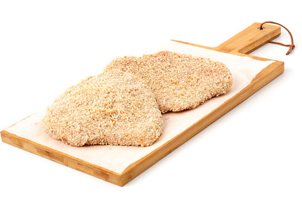 Breaded schnitzel