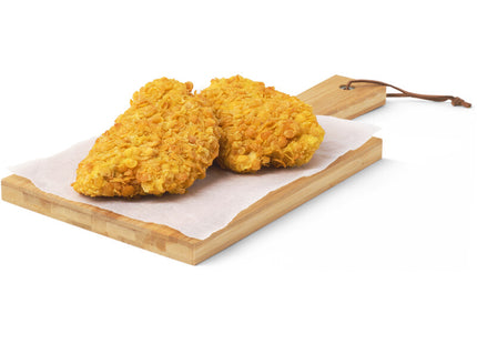 Free-range crispy chicken fillet schnitzel