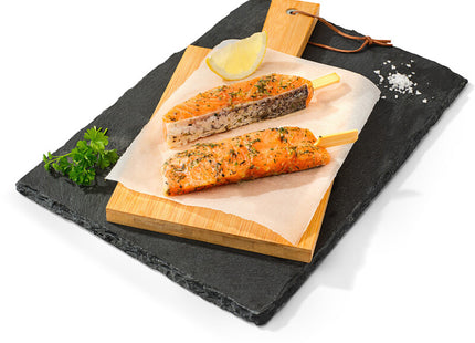 BBQ zalm spies gemarineerd