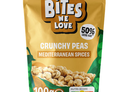 BitesWeLove Crunchy peas mediterranean spices