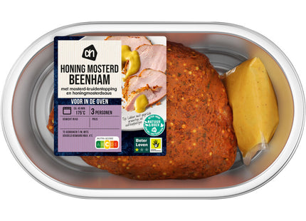 Voor in de oven beenham honing mosterd
