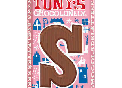 Tony's Chocolonely Letterreep melk pepernoot schuimpjes