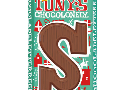 Tony's Chocolonely Melkchocolade letterreep marsepein S