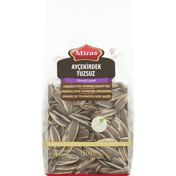Miras Roasted. Unsalted. Sunflower Seeds