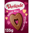 Verkade Hart van chocolade romige melk