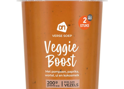 Verse soep veggie boost met pompoen