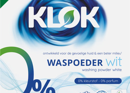 Klok Waspoeder wit parfumvrij