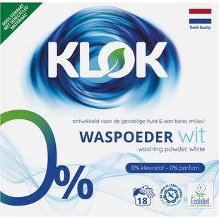 Klok Waspoeder wit parfumvrij