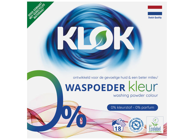 Klok Waspoeder kleur parfumvrij