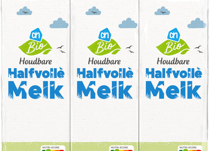 Biologisch Houdbare halfvolle melk 3-pack