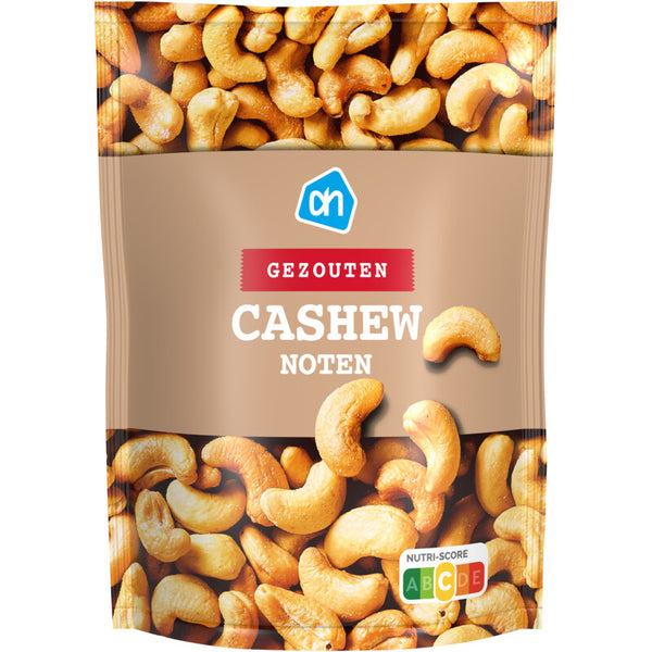 Cashewnoten gezouten