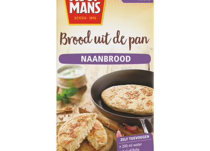 Koopmans Brood uit de pan naanbrood