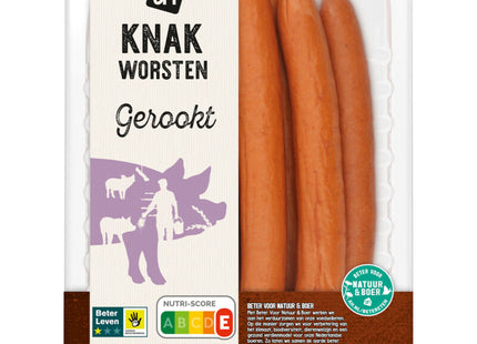 Smoked frankfurters