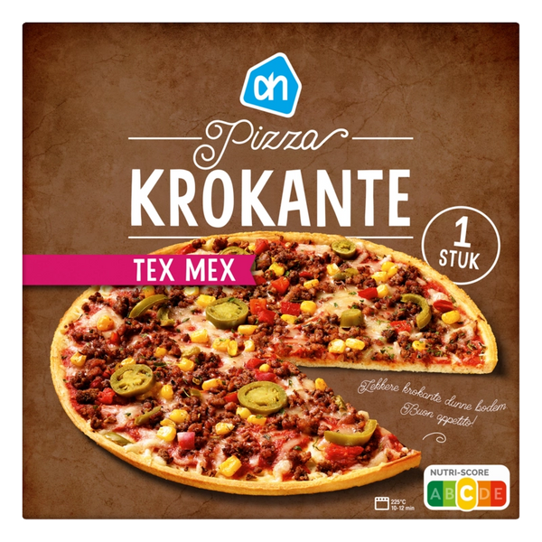 Pizza krokante tex mex