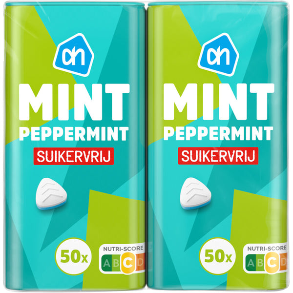 Mint peppermint sugar free 2-pack